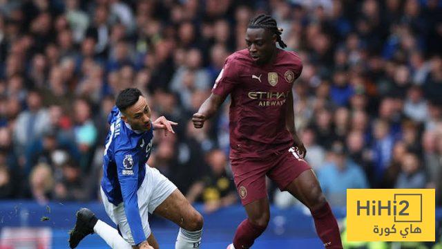 مانشستر سيتي يفوز على إيفرتون في الدوري الإنجليزي