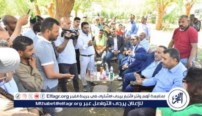 محافظ أسيوط يلتقي أهالي عرب مطير بالبداري ويوجه بتنفيذ فوري لمطالبهم
