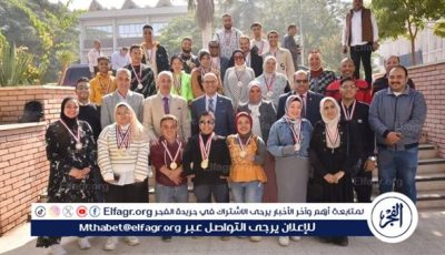 الطالب يوسف حسونة نموذج مشرف لطلاب ذوي الإعاقة بجامعة أسيوط