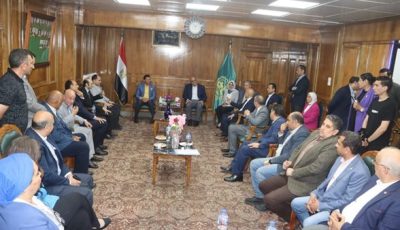 وزير الشباب والرياضة يصل القليوبية لبدء جولة تفقدية موسعة بالمحافظة