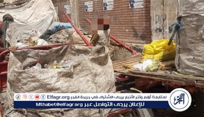 حملات مكثفة لرفع التعديات على حرم الطريق بشوارع المنصورة
