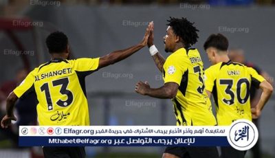 الاتحاد يتوج رسميا بلقب دوري روشن السعودي بعد الفوز على الرائد بثلاثية