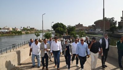وزير الري يتفقد حالة الري وأعمال تطهيرات الترع بالقليوبية