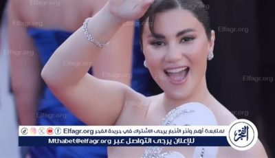 هدى الإتربي بإطلالة أنيقة في مهرجان كان السينمائي
